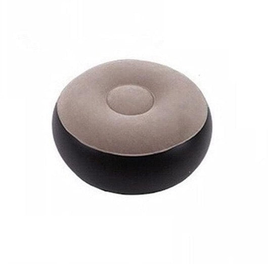 Canapé gonflable de détente avec repose-pieds, mobilier d’extérieur et d’intérieur